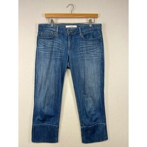 Y2K Boho Joes‎ Jeans Womens 30 Blue Socialite Kicker Cropped Capri Medium Wash